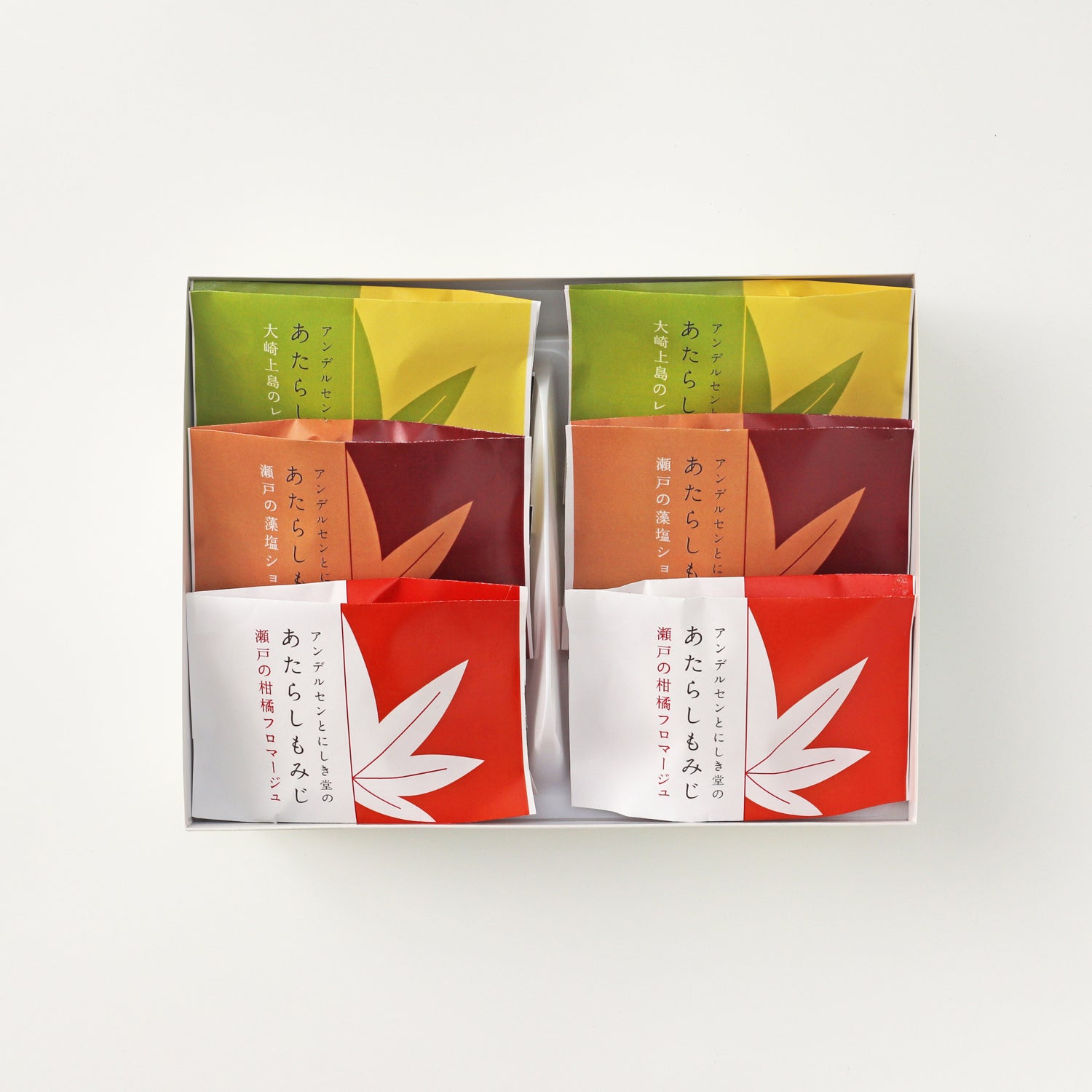 【アンデルセン コラボ】あたらしもみじ 6個入