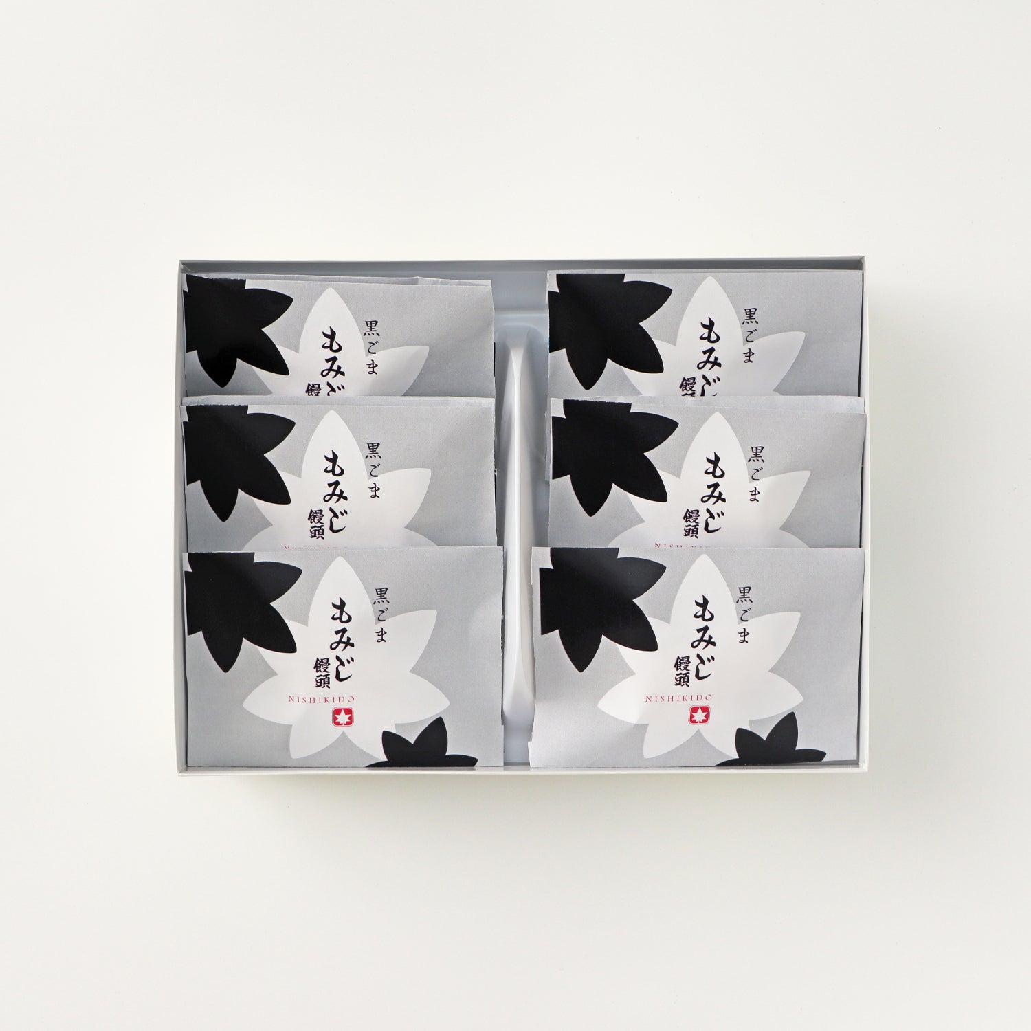 黒ごまもみじ 6個入