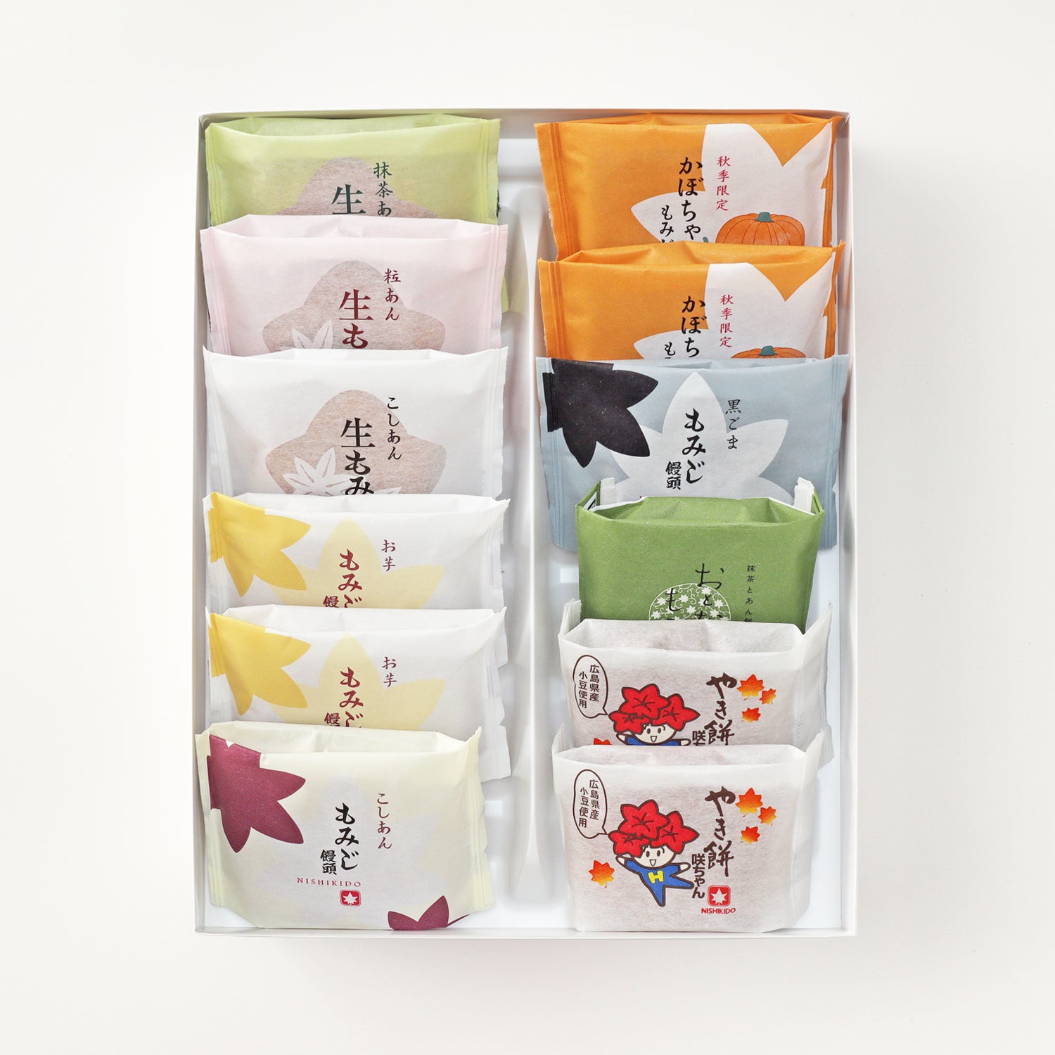 【秋季限定】秋の銘菓詰合せ12個入