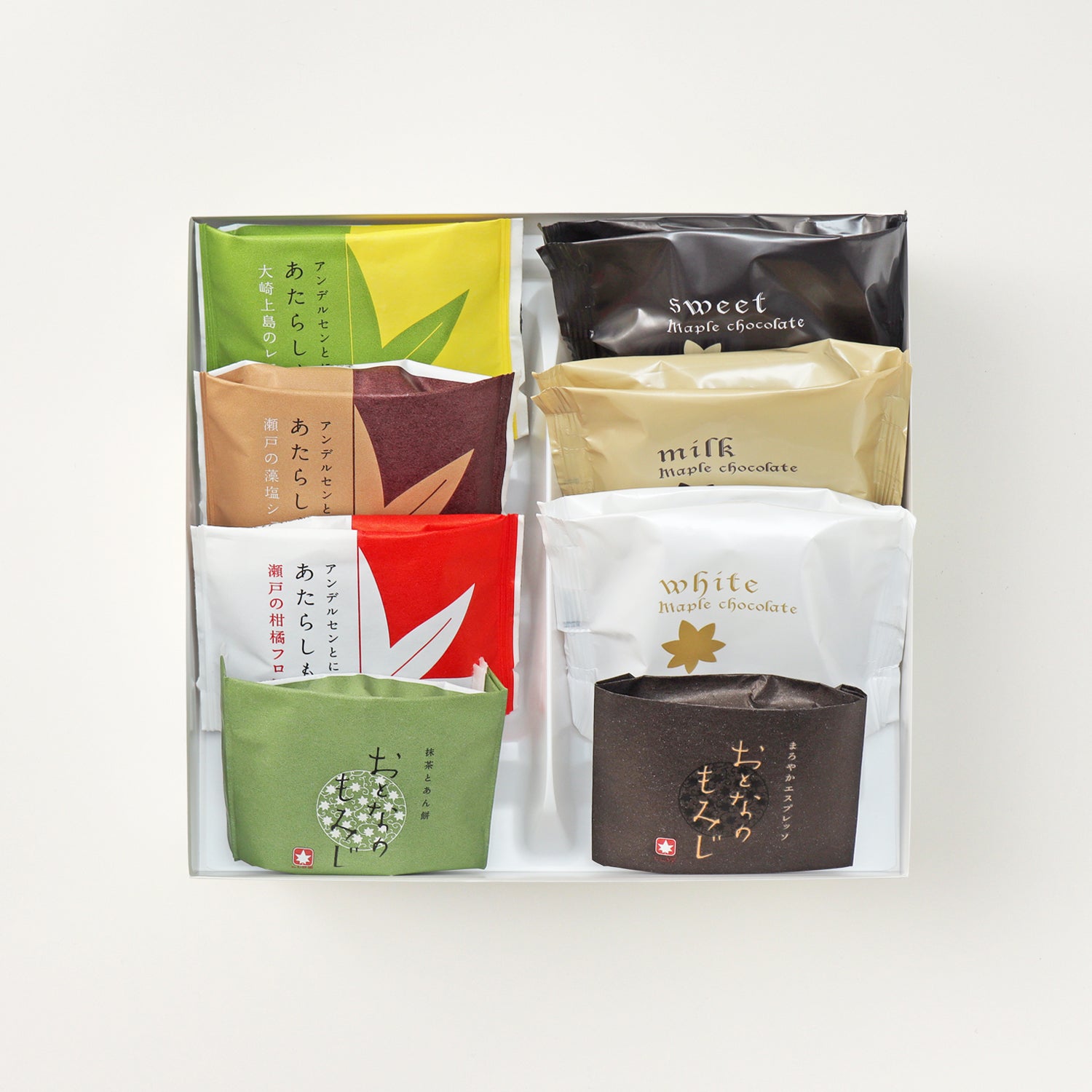 【冬季限定】冬の銘菓詰合せ8個