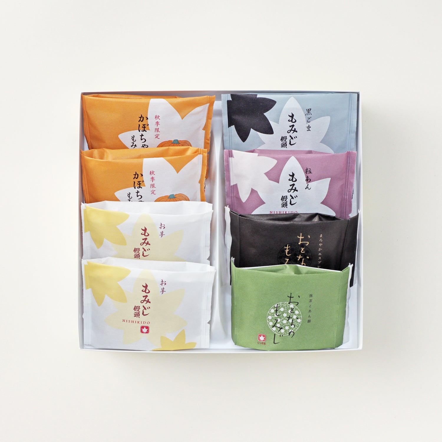 【秋季限定】秋の銘菓詰合せ8個入